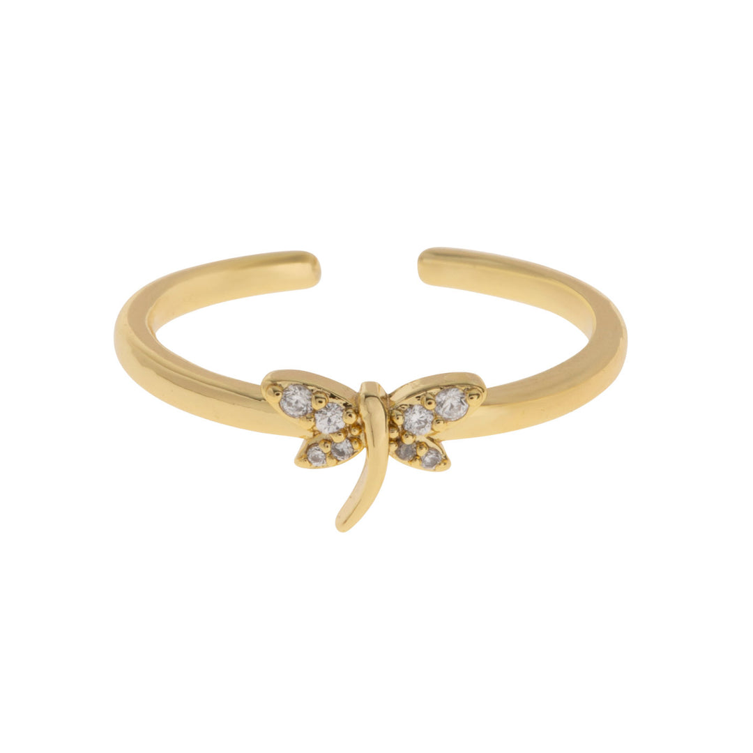 Noya - Dragonfly Crystal Ring