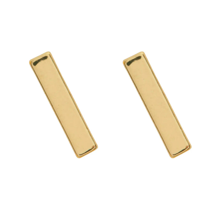 Loa - Small Bar Stud Earrings