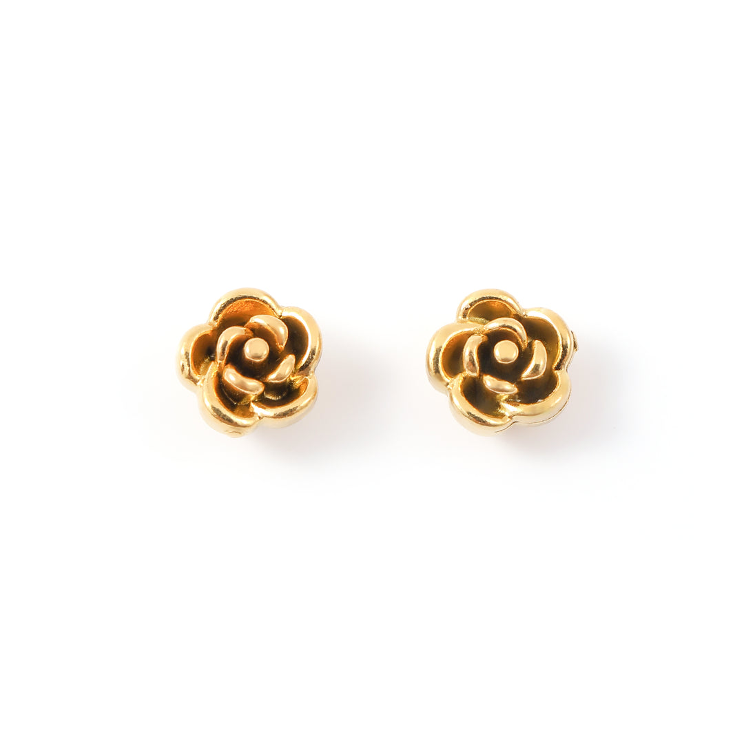 Nixie - Flower Mini Stud Earrings Stainless Steel